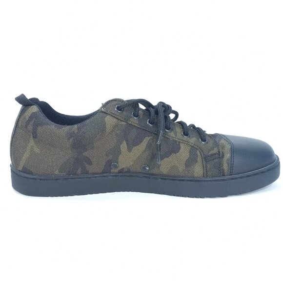 Woobies Army Green Jungle Camo MOD-1 Men 9.5 2E Tennis Shoe Lace-up Footwear - Picture 2 of 12